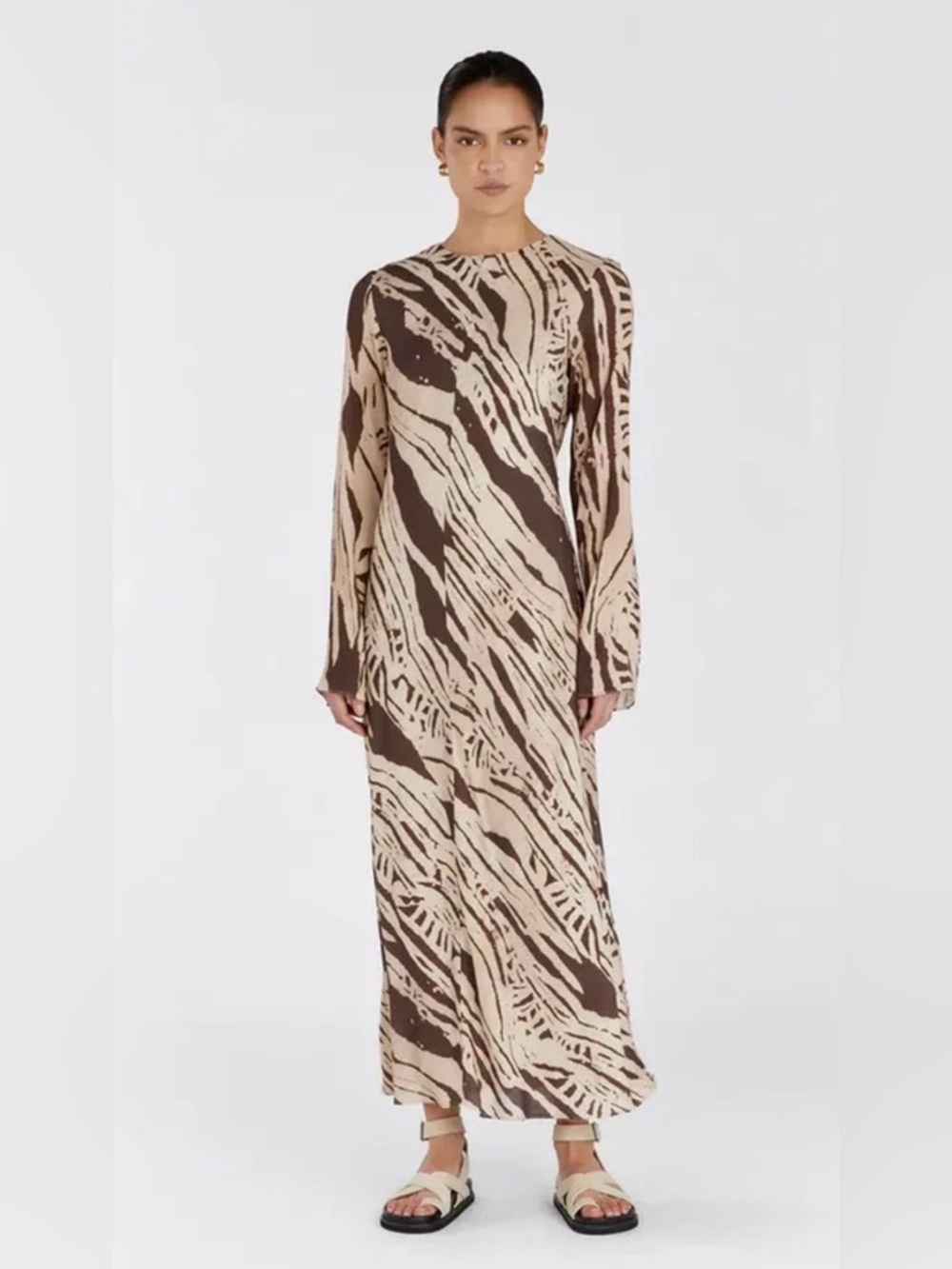 DISSH QUINN LONG SLEEVE MAXI DRESS 8